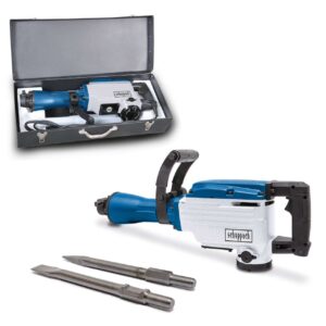 Abbruchhammer AB1700 Scheppach - 50J | 1700W Leistung | Soft-Grip | inkl. Spitz- und Flachmeißel