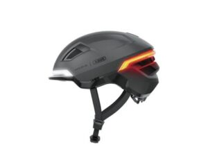 Abus Hyp-E E-Bike Helm | schwarz/grau | 51-55 cm | Fahrradbekleidung