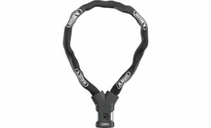 Abus Kettenschloss Yardo 7807F/110 mit Fingerabdruck - schwarz