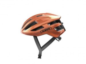 Abus Powerdome Rennradhelm | rot/orange | 54-58 cm | Fahrradbekleidung