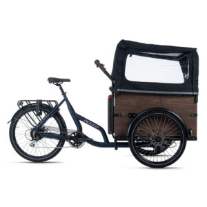 Adore Bikes E-Bike Lastenrad "Urban Deluxe", RH: 24 cm, 7-Gang - blau