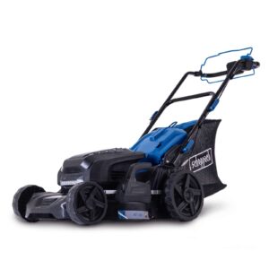 Akku-Rasenmäher BC-MP470-X Scheppach - 47cm Schnittbreite | 2x20V | 75L Fangbox | inkl. Mulcheinsatz