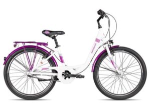 Almrausch GLÜCK 3 24 Nexus | shimmerwhite violet grey | 34 cm | Fahrräder