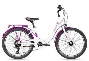 Almrausch GLÜCK 7 24 | shimmerwhite violet grey | 34 cm | Fahrräder