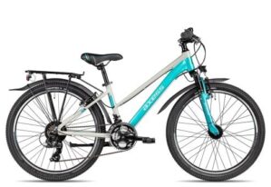 Axess Adventure 18 24 Trapez | silver tourquise | 34 cm | Fahrräder