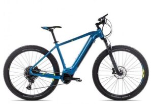 Axess Element | blue neonyellow | 18 Zoll | E-Hardtail-Mountainbikes