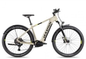 Axess FORCE Allroad | khakigrey matt/black/lime | 23 Zoll | E-Hardtail-Mountainbikes