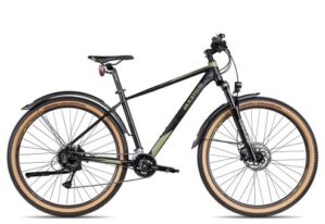 Axess KEEDO EQP | satinblack olive | 23 Zoll | Hardtail-Mountainbikes