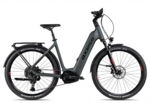 Axess ROTATION Wave | dark green matt/black | 22 Zoll | E-Trekkingräder