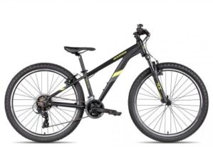 Axess STIPE 26 | matt black | 13 Zoll | Hardtail-Mountainbikes