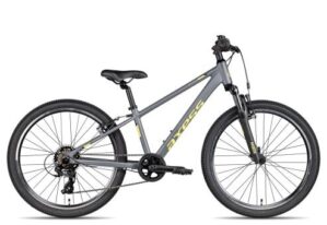 Axess Stipe 24 | grey matt/yellow black | 30 cm | Fahrräder