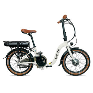 BLAUPUNKT E-Faltrad "Lotte", max. 25 km/h, 20", 3 Gänge, mit Sportsattel - grau