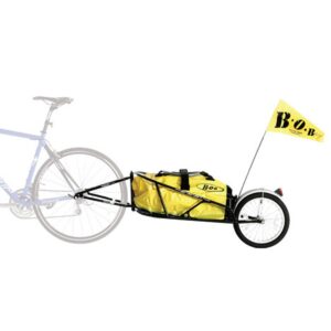BOB YAK Lastenfahrradanhänger einspurig für 28 und 29" Fahrräder inklusive BOB BAG