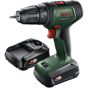 BOSCH HOME & GARDEN Akku-Bohrschrauber "UniversalDrill 18", 18 V, inkl. 2 Akkus
