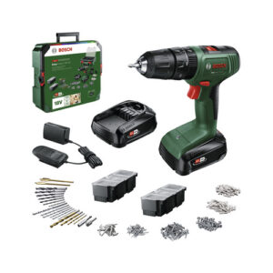 BOSCH HOME & GARDEN Akku-Schlagbohrschrauber "EasyDrill 18V-40", 18 V, grün, mit Akku - gruen