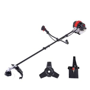 Benzin-Freischneider PBC520 Scheppach - 1,4 kW | 1,9 PS 2-Takt-Benzinmotor | Seilzugstarter | Motorsense & Rasentrimmer