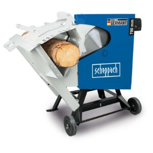 Benzin Wippkreissäge HS720B Scheppach - 700mm Sägeblatt / 42 Zähne | 12,2 PS Motor | Brennholzsäge