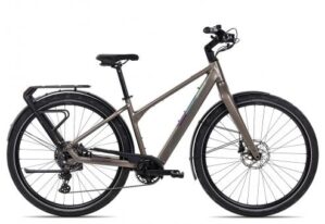 Bergamont E-Vitess Sport Trapez 2024 | shiny taupe brown | 44 cm | E-Cityräder