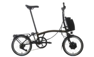 Brompton C-Line Electric - 16 Zoll 300Wh 12K Faltrad - Black Lacquer