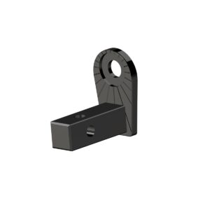 CROOZER Universalachskupplung Vierkant für Fahrradanhänger OHNE Click & Crooz Deichsel