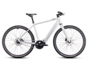 Cube Editor Hybrid SLX 400X 2025 | sleekgrey'n'spectral | 62 cm | E-Cityräder