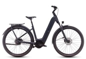 Cube Kathmandu Hybrid Comfort PRO 800 Wave 2025 | night'n'chrome | 62 cm | E-Cityräder