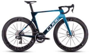 Cube Litening AERO C:68X SLX - 28 Zoll 24K Diamant - chromeblue'n'liquidblue