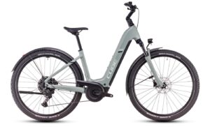 Cube Nuride Hybrid Pro Allroad - 28 Zoll 800Wh 10K Wave - pistachio'n'stonegrey