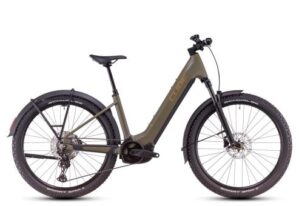 Cube Reaction Hybrid PRO 800 Allroad Wave 2025 | dustyolive'n'gold | S | E-Hardtail-Mountainbikes