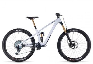 Cube Stereo ONE77 C:68X SLT 2024 | flashwhite'n'grey | XXL | Full-Suspension Mountainbikes