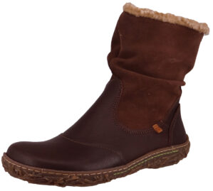 Damen Elegante Stiefelette Nido Ella N758 Braun Brown Leder 41