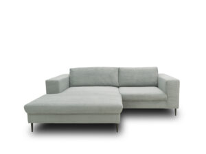 Domo Ecksofa "Modica", mit Longchair (davorstehend links, 173x244cm, Hellgrau)