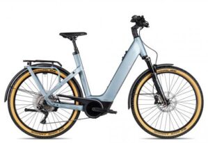 E-Bike Manufaktur 13ZEHN Cross Wave | blaugrau matt | 55 cm | E-Trekkingräder
