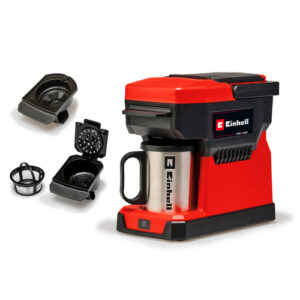 EINHELL Kaffeemaschine "TE-CF 18 Li-Solo", akkubetrieben, inkl. Zubehör - rot