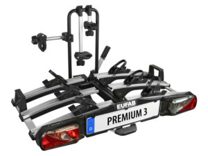 EUFAB Heckträger "Premium III", für 3 Räder, Abklappmechanismus, abschließbar