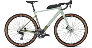 FOCUS ATLAS 8.8, 22 Gang Kettenschaltung, Erwachsenenfahrrad, Diamant, Modell 2025, 28 Zoll 54 cm skygrey glossy / mineralgreen glossy