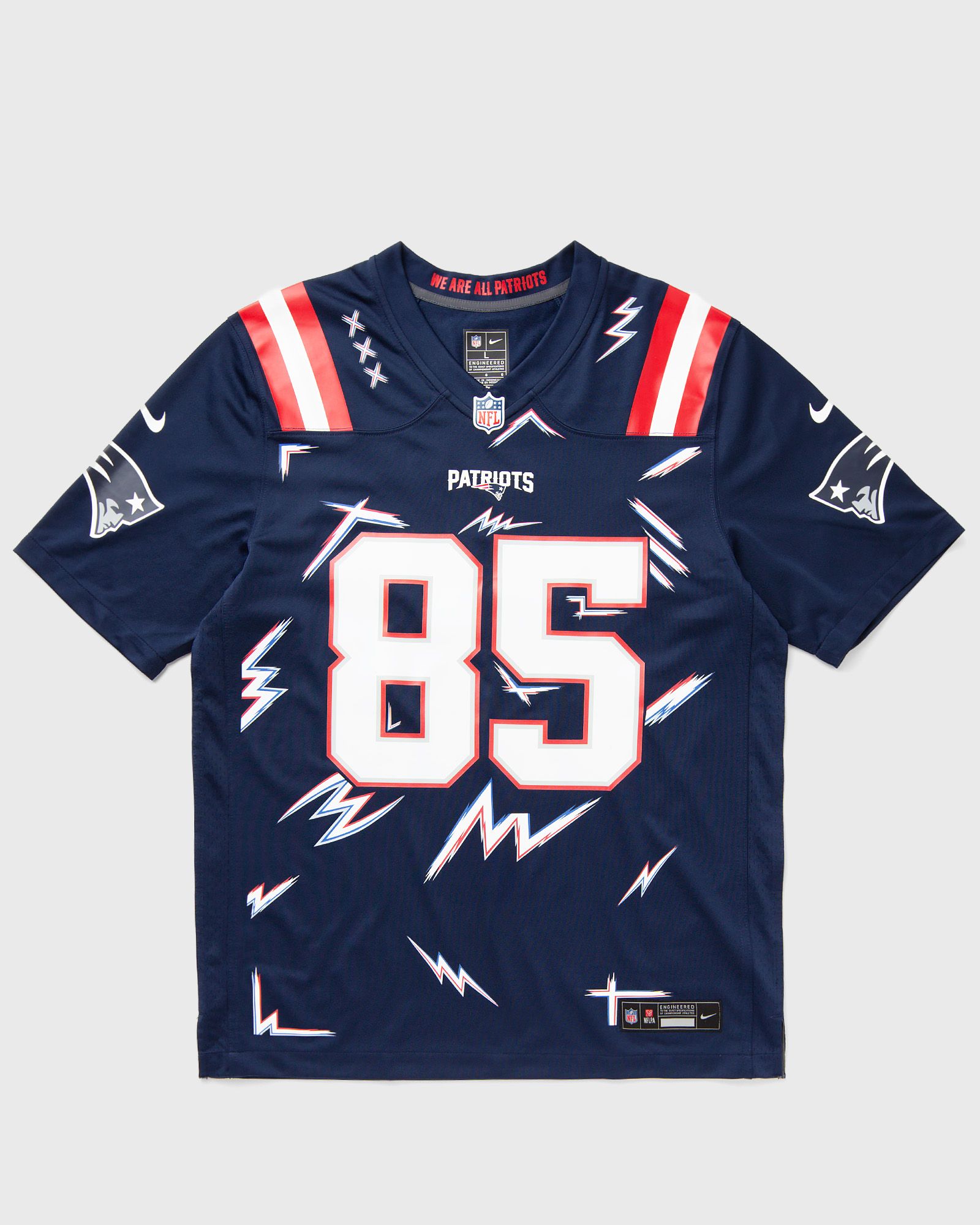 Fanatics Nike x HARD New England Patriots Game Jersey-Hunter Henry 85 men Jerseys blue in Größe:M
