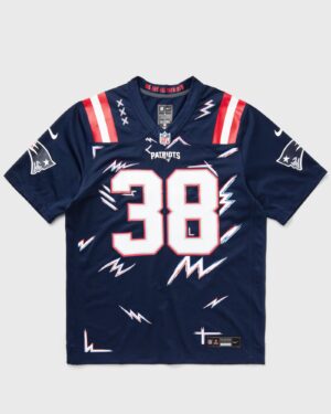 Fanatics Nike x HARD New England Patriots Game Jersey-Rahmondre Stephenson 38 men Jerseys blue in Größe:XL