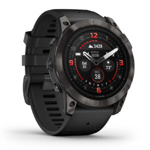 Garmin EPIX PRO (Gen 2) - Sapphire Edition | 47mm, Schwarz/Carbongrau Titan DLC |010-02803-11