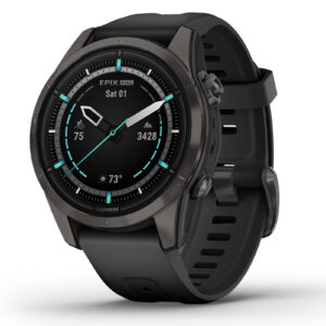 Garmin epix™ Pro (Gen 2) - Sapphire Edition | 42mm, Schwarz/Carbongrau Titan DLC |010-02802-15