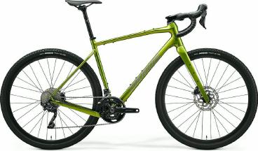 Gravelbike Merida Silex 400 2025 Grün M frei Haus