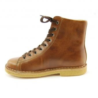 Grünbein Damen Schnürboots Noa II lose Einlage, camel 38