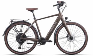 HERCULES Urbanico I-10 - 28 Zoll 410Wh 10K Diamant - nutria gold-matt