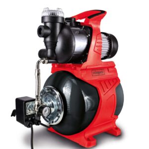 Hauswasserwerk HWW1000 Scheppach - 1000W | 4300 L/h | 19L Tank | Förderdruck 4,4 bar | Förderhöhe 44m