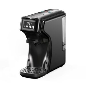HiBREW H1B 6 in 1 elektrische Kaffeemaschine mit 7 Wasservolumen wählbar 92°C konstante Temperatur Extraktion 20Bar Kalt / Heiß Brew Mini-Kaffeemaschine Espresso-Kaffeemaschine Arbeit mit Nes DG Kapsel ESE Kcup Pod gemahlener Kaffee und Tee