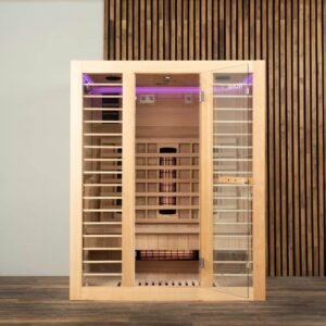 Home Deluxe Cabine infrarouge REDSUN DELUXE L - 153 x 110 cm pour 3 personnes