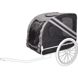 Hülle für Hunde-Fahrradanhänger Juliette & Remco