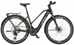 KTM MACINA SPORT SX PRIME - 28 Zoll 400Wh 12K Trapez - transparent gold (grey+gold)