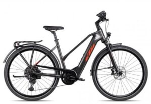 KTM Macina Sport 720 Trapez 2025 | machine grey/orange black | 46 cm | E-Trekkingräder
