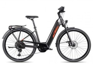 KTM Macina Sport 720 Wave 2025 | machine grey/orange black | 43 cm | E-Trekkingräder